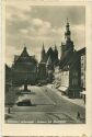 Lutherstadt Eisleben - Rathaus mit Marktplatz - Foto-AK