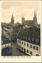 Postkarte - Halle - Blick vom Dom