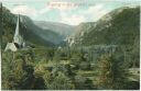 Postkarte - Bodetal -Eingang