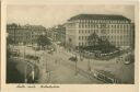 Ansichtskarte - Halle - Riebeckplatz - Strassenbahn