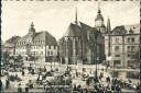 Weissenfels - Rathaus - Marienkirche - Markt - Foto-AK