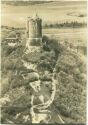 Bad Kösen - Burg Saaleck - Foto AK Grossformat