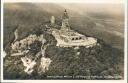 Denkmal Kaiser Wilhelm I und Burgruine Kyffhäuser - Foto-AK