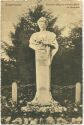 Postkarte - Sangerhausen - Kaiserin Auguste-Victoria Büste im Rosarium