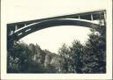 Foto-AK - 07629 Hermsdorf - Teufelstalbrücke