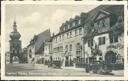 Saalfeld - Blankenburger Strasse mit Loch und Gambrinus - Foto-AK