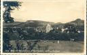 Jena - Blick vom Ehrenhain auf Jenzig - Hausberg und Zeiss-Hochhaus - Foto-AK