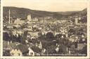 Jena - Blick von der Wilhelmshöhe auf Kirchen und Zeißwerke - Foto-AK