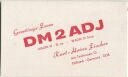 QSL - Funkkarte - DM2ADJ