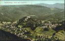 Schwarzburg - Blick vom Trippstein - Postkarte