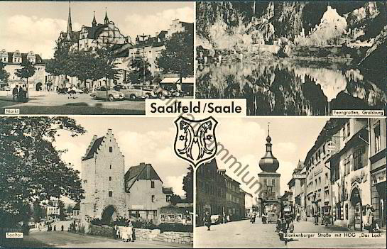 Quellenhaus ungelaufen Ansichtskarte al192.164b alte AK Saalfelder Feengrotten 