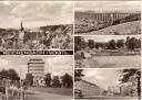 Ansichtskarte - 08468 Reichenbach - Wasserturm - Freibad - Leninstrasse