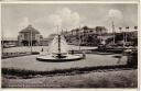 Ansichtskarte - 08371 Glauchau - Bahnhof - Brunnen - Oswald Seyfertpark