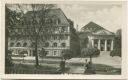 Postkarte - Bad Elster - Sanatorium der Böhlener Werke und Kurtheater