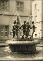 Ansichtskarte - Zwickau - Kinderbrunnen am Gewandhaus