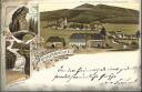 Postkarte - Hammerbrücke - Weidlich's Gasthaus