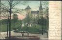 Postkarte - Mylau - Kaiserschloss - Schlossgarten