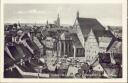 Postkarte - Freiberg - Dom mit Untermarkt und Petrikirche