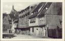 Freiberg - Mühlgasse mit Blick zum Dom - Postkarte