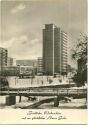 Karl-Marx-Stadt - Blick zum Rosenhof - Strassenbahn - Foto-AK