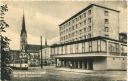 Karl-Marx-Stadt - Bahnhof - HO Cafe Freundschaft - Strassenbahn - Foto-AK