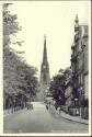 Freiberg - Hornstrasse mit Jakobikirche -Postkarte