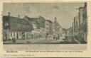 Ansichtskarte - Alt-Berlin - Die Mauerstrasse mit der Böhmischen Kirche um 1776