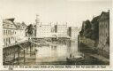 Postkarte - Alt-Berlin - Blick von der Langen Brücke auf die Städtischen Mühlen