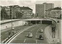 Berlin - Stadtautobahn - Foto-AK Grossformat 1961