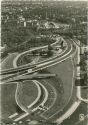Berlin - Stadtautobahn - Foto-AK Grossformat 1965 Luftaufnahme