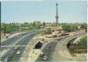 Postkarte - Berlin - Schnellstraßen mit Funkturm