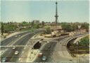 Postkarte - Berlin - Schnellstrassen mit Funkturm