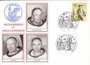 Deutschlandbesuch der Apollo 11 Astronauten Armstrong - Aldrin - Collins - Sonderstempel 1969