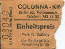 Colonna Kino Kolonnenstrasse Berlin - Kinokarte