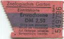 Zoologischer Garten Berlin - Eintrittskarte