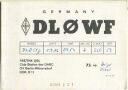 QSL - Funkkarte - DL0WF - Berlin-Wilmersdorf