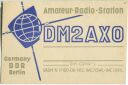 QSL - Funkkarte - DM2AXO