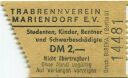 Berlin - Trabrennbahn Mariendorf e.V. - Eintrittskarte