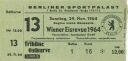 Berlin - Sportpalast - Eintrittskarte