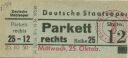 Berlin - Deutsche Staatsoper - Eintrittskarte 1950