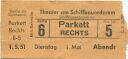 Berlin - Theater am Schiffbauerdamm - Schiffbauerdamm 4a - Eintrittskarte
