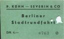 Berliner Stadtrundfahrt 1957