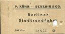 Berliner Stadtrundfahrt 1957