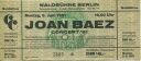 Waldbühne Berlin - Joan Baez - Eintrittskarte