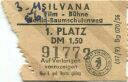 Silvana - Film-Bühne - Berlin Baumschulenweg - Eintrittskarte