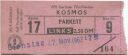 Berlin - VEB Berliner Filmtheater Kosmos - Eintrittskarte 1962