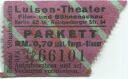 Berlin SO36 - Luisen-Theater - Reichenberger Str. 34 - Eintrittskarte