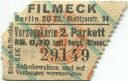 Berlin SO33 - Filmeck Skalitzerstr. 94 - Eintrittskarte