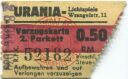 Berlin - Urania Lichtspiele Wrangelstr. 11 - Eintrittskarte