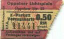 Berlin - Oppeiner Lichtspiele - Oppeiner Str. 15 - Eintrittskarte